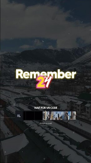 Remember 24 Trending reels Tutorial and Template | VN TUTORIAL | VN CODE #vnvideoeditor #vntemplate