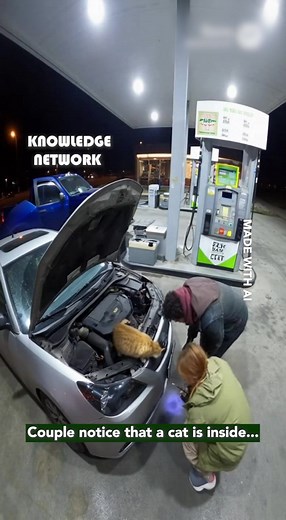 Couple notice that a cat is inside | Knowledge Network