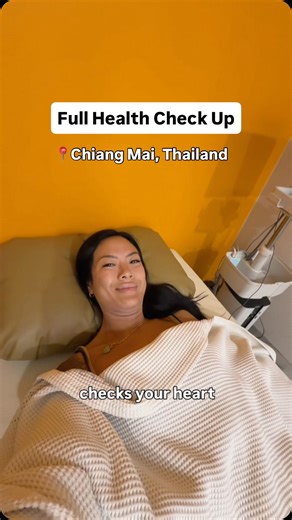 Full health check up in Chiang Mai, Thailand 🇹🇭 if you’re struggling to access timely care (lol life of a Canadian), then I highly recommend doing your full health check up in Asia, especially if you are already planning on visiting. Health care in Asia is preventative, fast and accessible - meanwhile in Canada where you have to wait months and sometimes a year to see a specialist 😒 Personally i’d rather pay out of pocket to get ALL my testing done and MORE. $620 for all of this is very affor