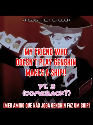 My Non-Genshin Friend Makes a Shipp!! #3 💘 #viral #genshinimpact #shenhe #kinich