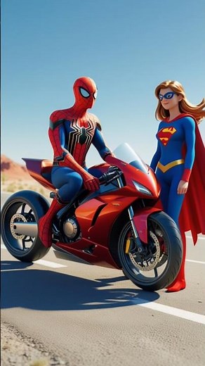 Super Girl ❤️ Deadpool Love Escape | Forced Marriage Breakout #sehar#SpiderMan💥🕸️