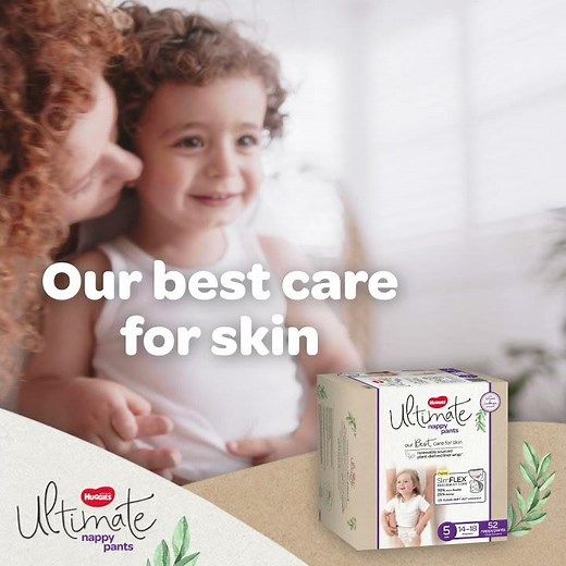 Huggies Ultimate Nappy Pants – a new level of softness