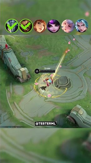 SKILL DODGE DAMAGE TOWER PART 5 | #MLBBCreator #MLBBNinja