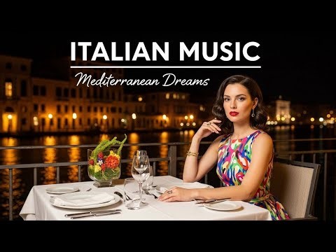 🎶 Italian Vibes & Mediterranean Music 🎶 2+ Hours Scenic Amalfi Coast & Lake Como Gentle Balance
