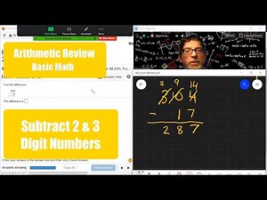 Subtract Two- and Three-Digit Numbers