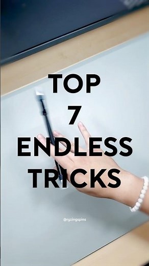 Top 7 ENDLESS Pen Spinning Tricks 👀
