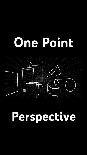 Learn 1 point perspective #art #howtodraw #drawing