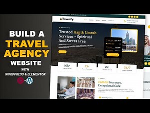 How to Build a Travel Agency Website with WordPress & Elementor (2026)