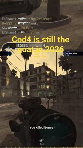 cod4 in 2026 is still the GOAT 🐐