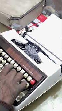 Brother 1350 Deluxe Typewriter | Live Typing Test & Quality Demo #rrtypewritermart