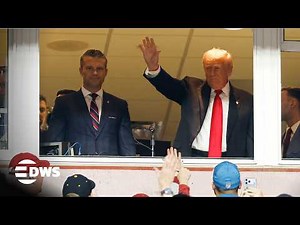 MUST WATCH: Donald Trump Surprises NFL Crowd, Swears In New Troops During Halftime Ceremony | AC1E