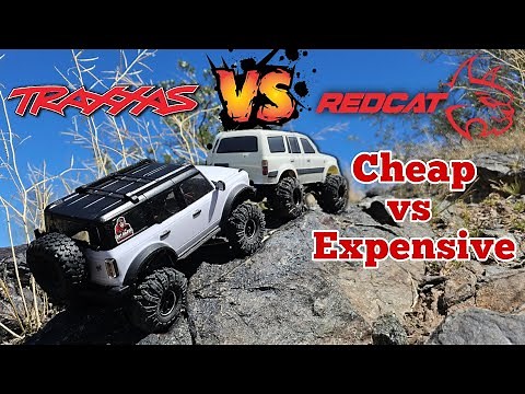 Redcat Ascent 18 vs Traxxas TRX4m. Upgraded vs stock rc crawler.