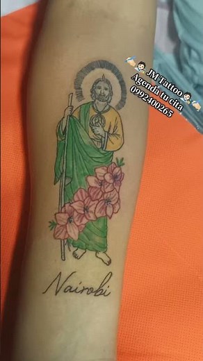 Tatuaje San Judas Tadeo #tattoo #tatuaje #tatuajes