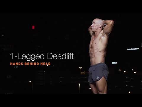From a Bodyweight Deadlift to an 1-legged Romanian Deadlift