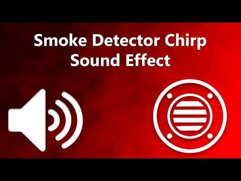 Smoke Detector Chirp Sound Effect