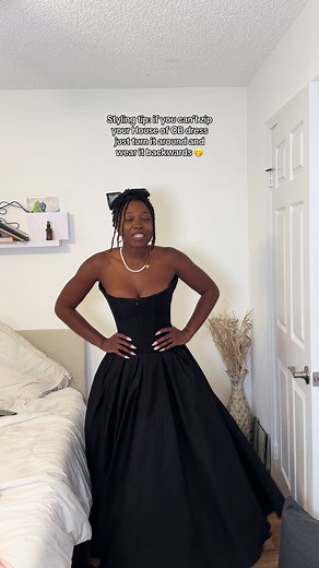 Styling Tip: Turn Your House of CB Dress Backwards for a Chic Twist