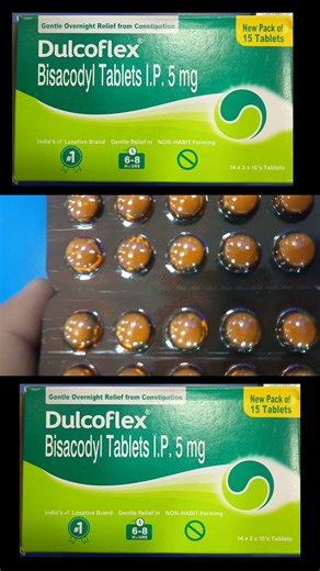 Dulcoflex tablet uses #constipation Tablet #viral #video