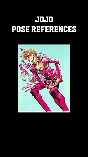 JOJO POSE REFERENCES! 🕺 | #shorts #anime #jjba