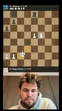 Endgame by Magnus carlsen 🔥💎 #shorts #chess #magnuscarlsen
