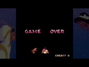 Disney's Aladdin - Game Over (SNES)
