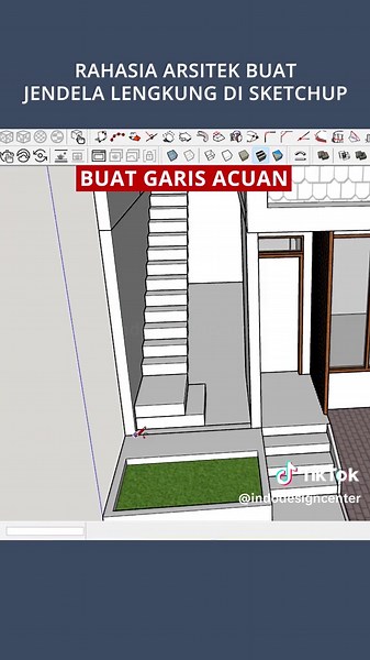 Belajar Cara Bikin Jendela Melengkung Presisi di SketchUp | Indo Design Center