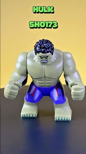 Hulk with AVENGERS Logo?! 💥💪 Unique LEGO Hulk Big Fig! #Hulk #LEGOMarvel #Avengers #bravenewworld