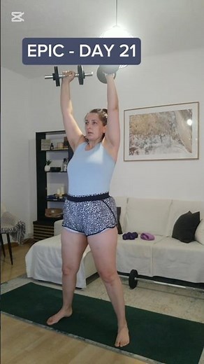 EPIC - DAY 21 | Leg Workout [Dumbbell Complex]#carolinegirvan