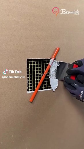 Easy method to patch a hole in drywall diy wall holepatch trick#foryoupage #tranding #fect #usa