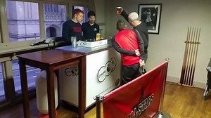 4K views · 25 reactions | We had a helping hand from Bristol Rovers man-mountain Rory Gaffney testing our new mind-boggling BottomsUp beer dispenser today! Keep an eye out for it on site and see if you can figure out how it works like these 2 punters! Best of luck to Rovers in their promotion push for the rest of the season #UTG (***Rory Gaffney is a model professional and never tested any of the product ) | Allstars Sports Bar Bristol | Facebook