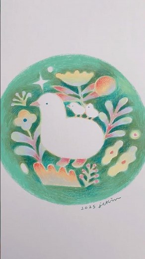 귀여운 오리가족 #손그림 #드로잉 #일러스트 #drawing #illust #duck
