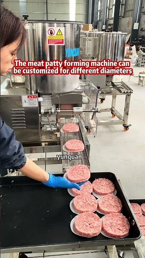 Fully automatic meatball forming machine, stable and accurate shaping for mass production