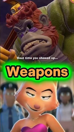 Grumpy Kong vs The Bad Guys characters/Diane Foxington #donkeykongbananza #thebadguysmovie