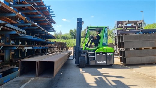 Combilift picks up third Red Dot Award, Germany. News story in Forkliftaction News