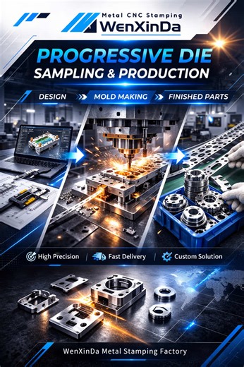 Inside Our Progressive Metal Stamping Die Production