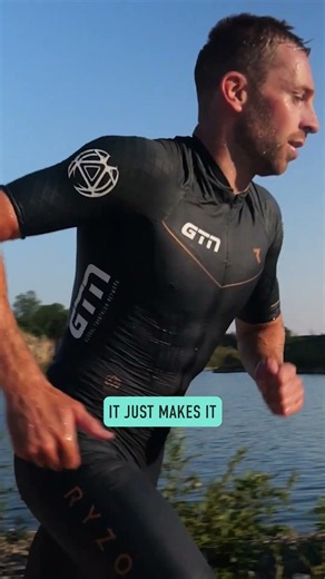 The benefits of a tri suit! 🚴⚡️