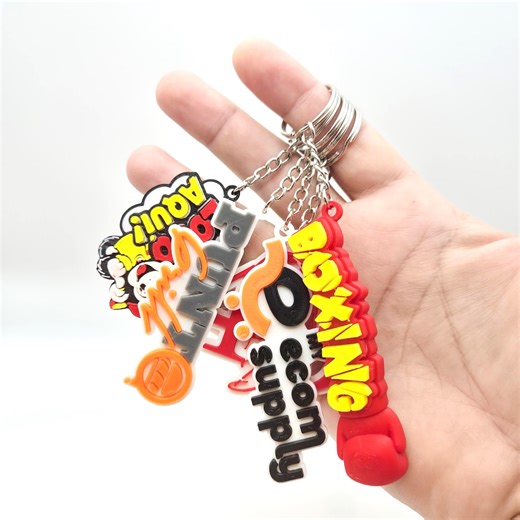 Custom 3D Printed Logo Keychain | Business Branding, Promotional Keyring, PLA Material - Etsy