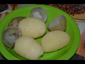 Super Quick Potato Peeling - How to Peel Potatoes the fastest way | Peel Potato in a easiest way