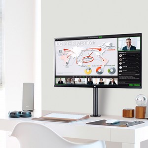 With the LG UltraFine™ Monitor, you can create a comfortable work...