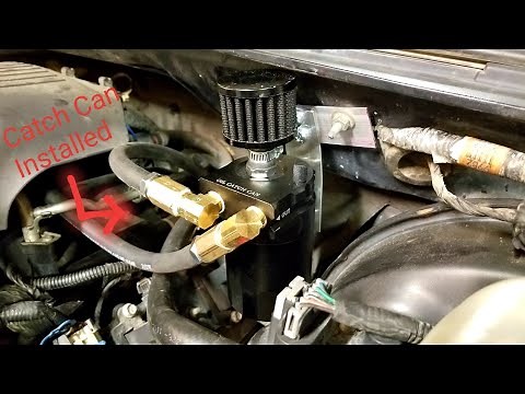 How to install Oil Catch Can On The Silverado