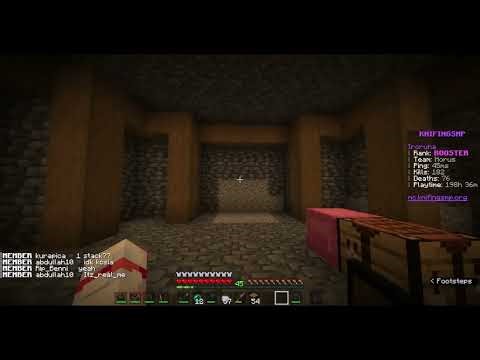 Building a Villager Hall in Knifings SMP