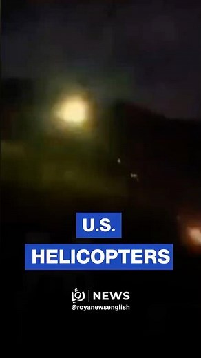 US army helicopters attacking Venezuela’s Fort Tiuna military base