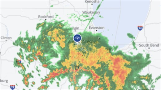 Live Chicago weather radar: Track heavy rain as part of spring storm