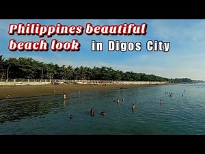 PHILIPPINES BEAUTIFUL BEACH IN MINDANAO DISCOVER AT DIGOS CITY DAWIS BEACH AND HIKE TO SEE SUNRISE