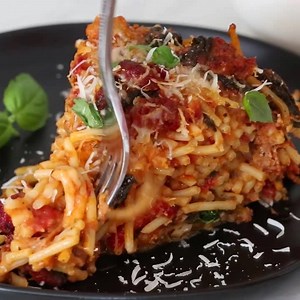 23K views · 713 reactions | Leftover pasta + egg + cheese = pasta frittata! | DeLallo | Facebook