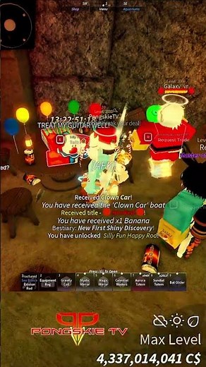 Obtaining my Silly Fun Happy Rod - #RobloxFisch #pongskietv #Fisch #Roblox #fyp