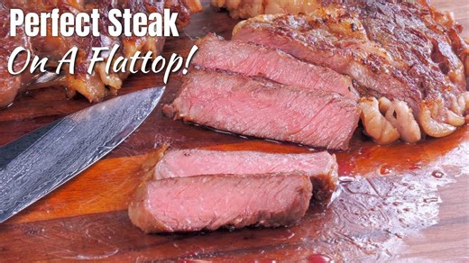 Perfect Steak On A Flattop! | Ribeye On The Griddle | Ballistic BBQ