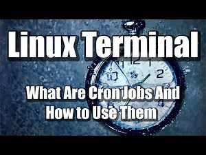 Linux Terminal How to use Crontab?