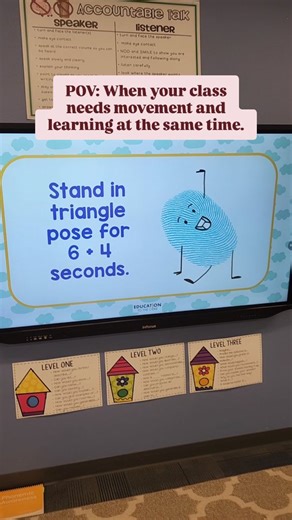 Emily Garcia | Education to the Core on Instagram: "Do you ever feel like managing the wiggles while trying to teach is a never-ending battle? 😫 We’ve got just the solution for you! Our "Get Up and GO" Slides are here to save your day! 👏 Not only do they reinforce essential ELA and Math skills, but they also get your students up and moving, keeping them ENGAGED and ready to learn! Comment WIGGLES for the links! 😍"