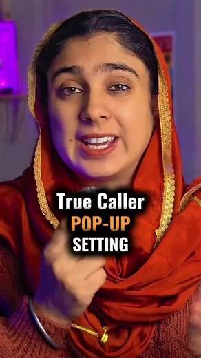 True caller pop-up setting!#tech #setting #truecaller