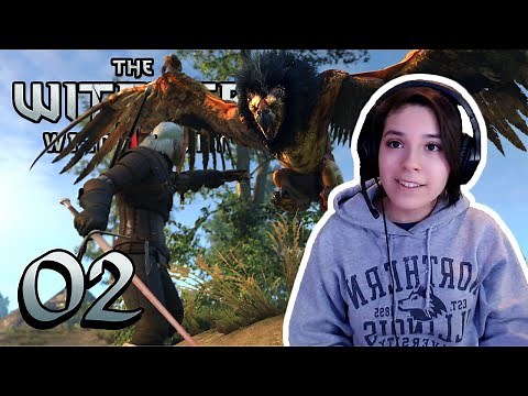 GRIFFIN BOSS FIGHT | The Witcher 3: Wild Hunt Let's Play Part 2